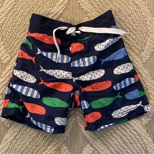 COPY - Janie & Jack Whale Swim Trunks